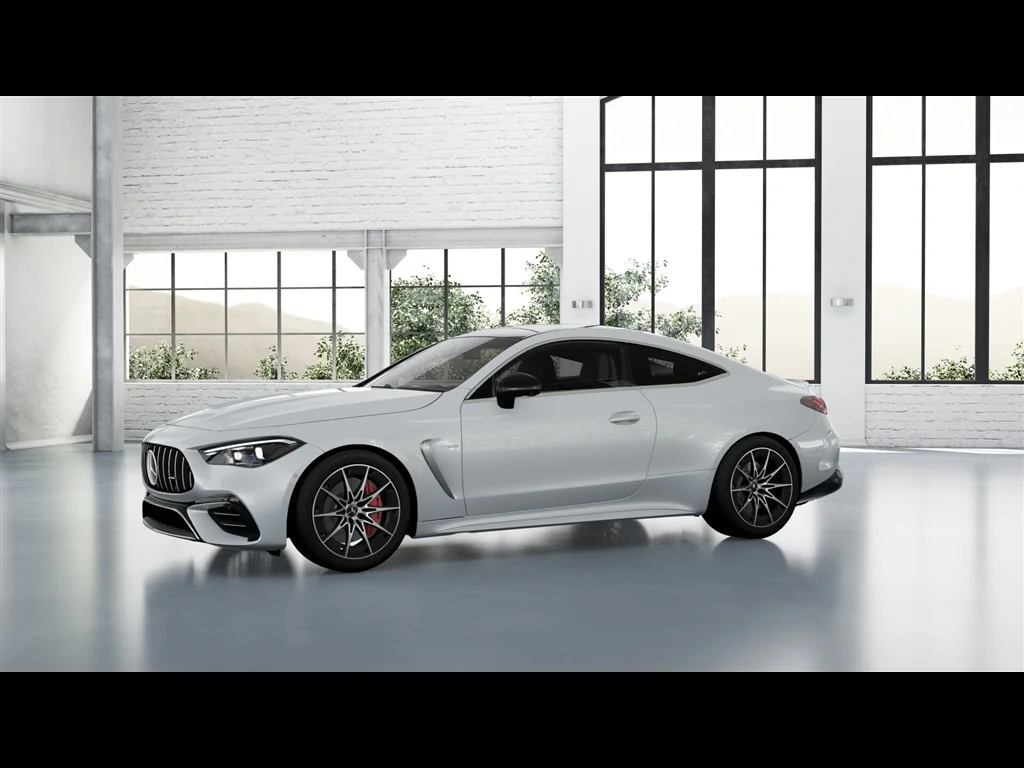 New 2026 MANUFAKTUR Moonlight White Metallic Mercedes-Benz AMG® CLE 53 4MATIC+ Coupe image 32
