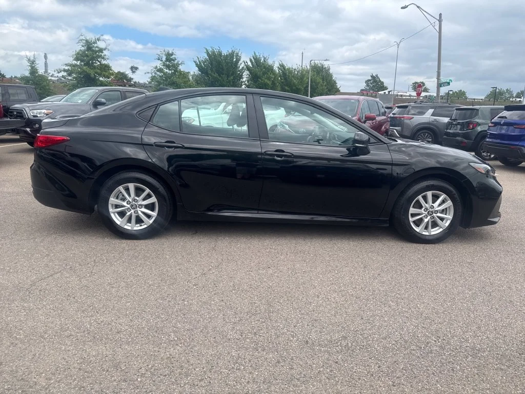 Used 2025 Black Toyota LE image 8