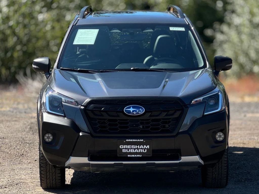 Used 2024 Magnetite Gray Metallic Subaru Wilderness image 2