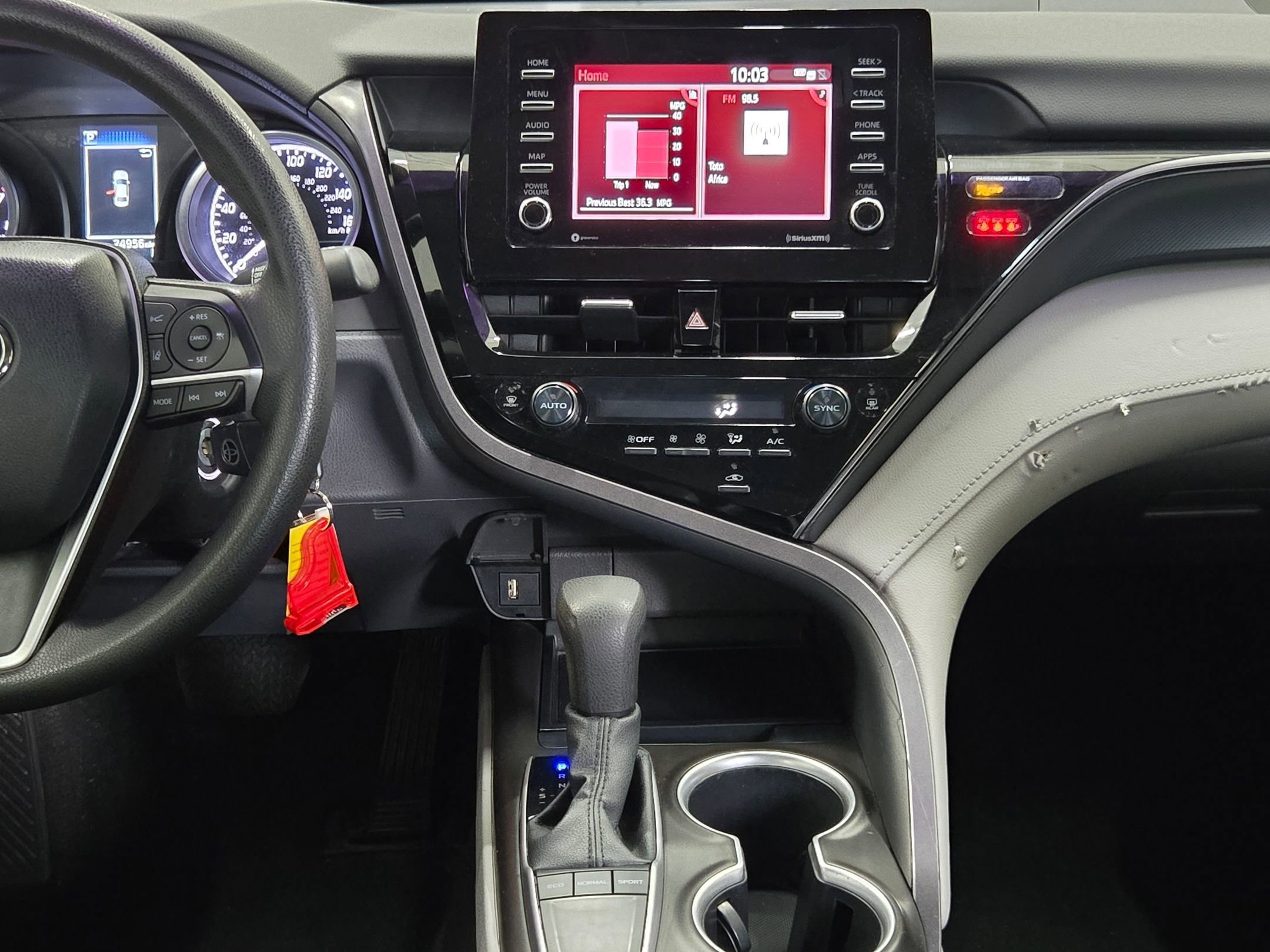 Used 2022 PREDAWN GRAY MI Toyota LE image 16