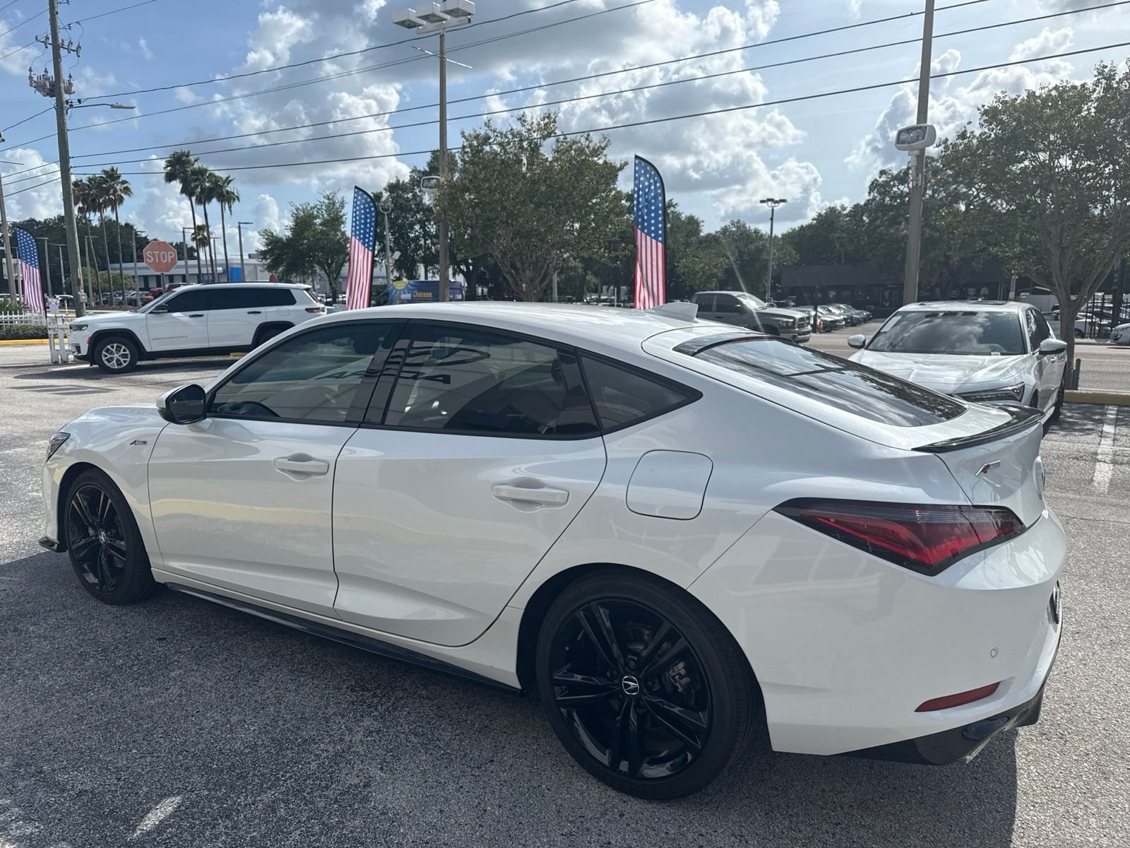 Used 2026 Platinum White Acura A-Spec Tech Package image 6