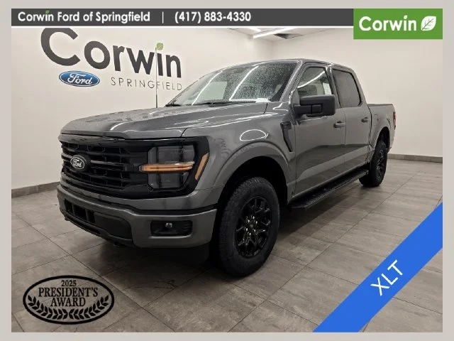 New 2026 Carbonized Gray Metallic Ford XLT image 1