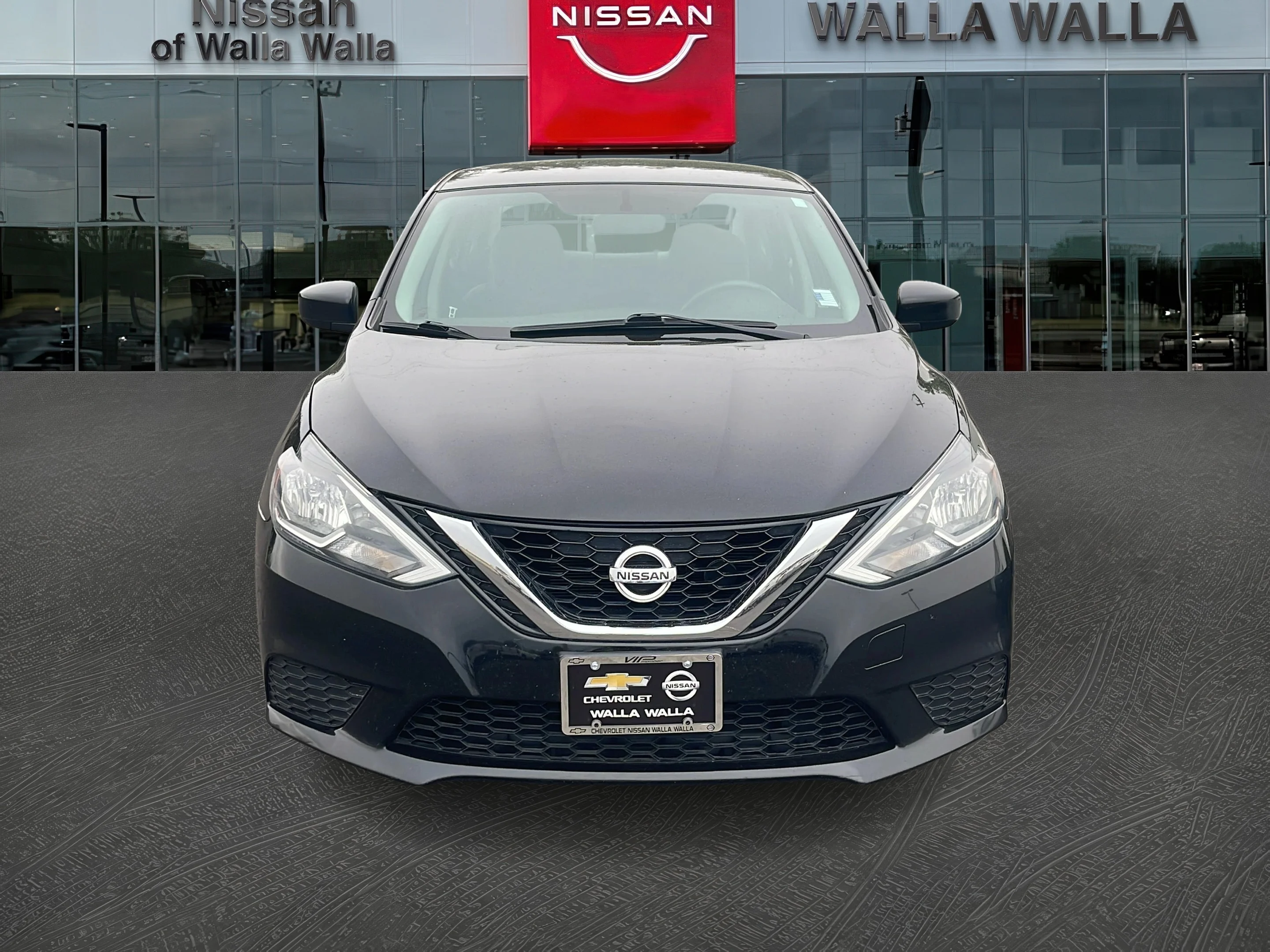 Used 2017 Super Black Nissan SV image 2