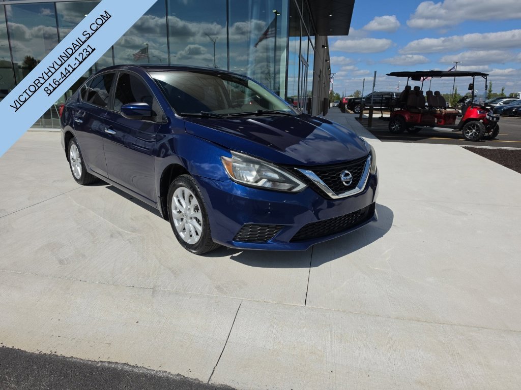 Used 2018 Blue Nissan SV image 8
