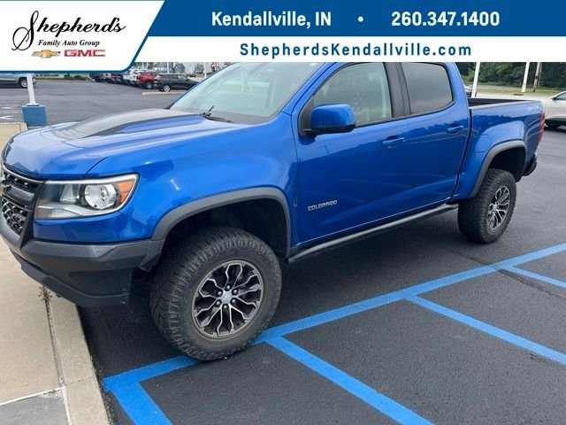 Used 2018 Blue Chevrolet ZR2 image 1