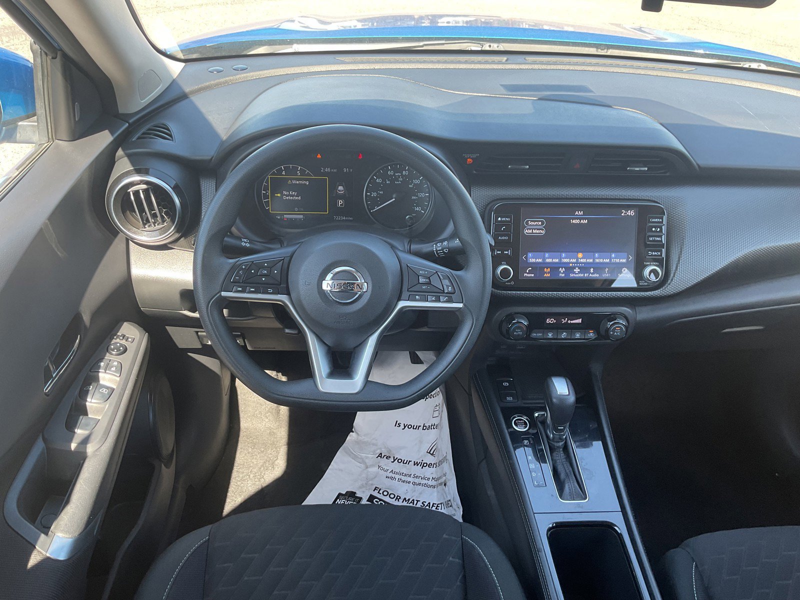 Used 2021 Electric Blue Metallic Nissan SV image 25
