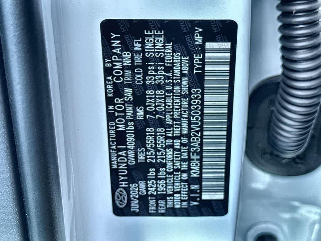 New 2027 Atlas White Hyundai SEL Sport FWD image 28