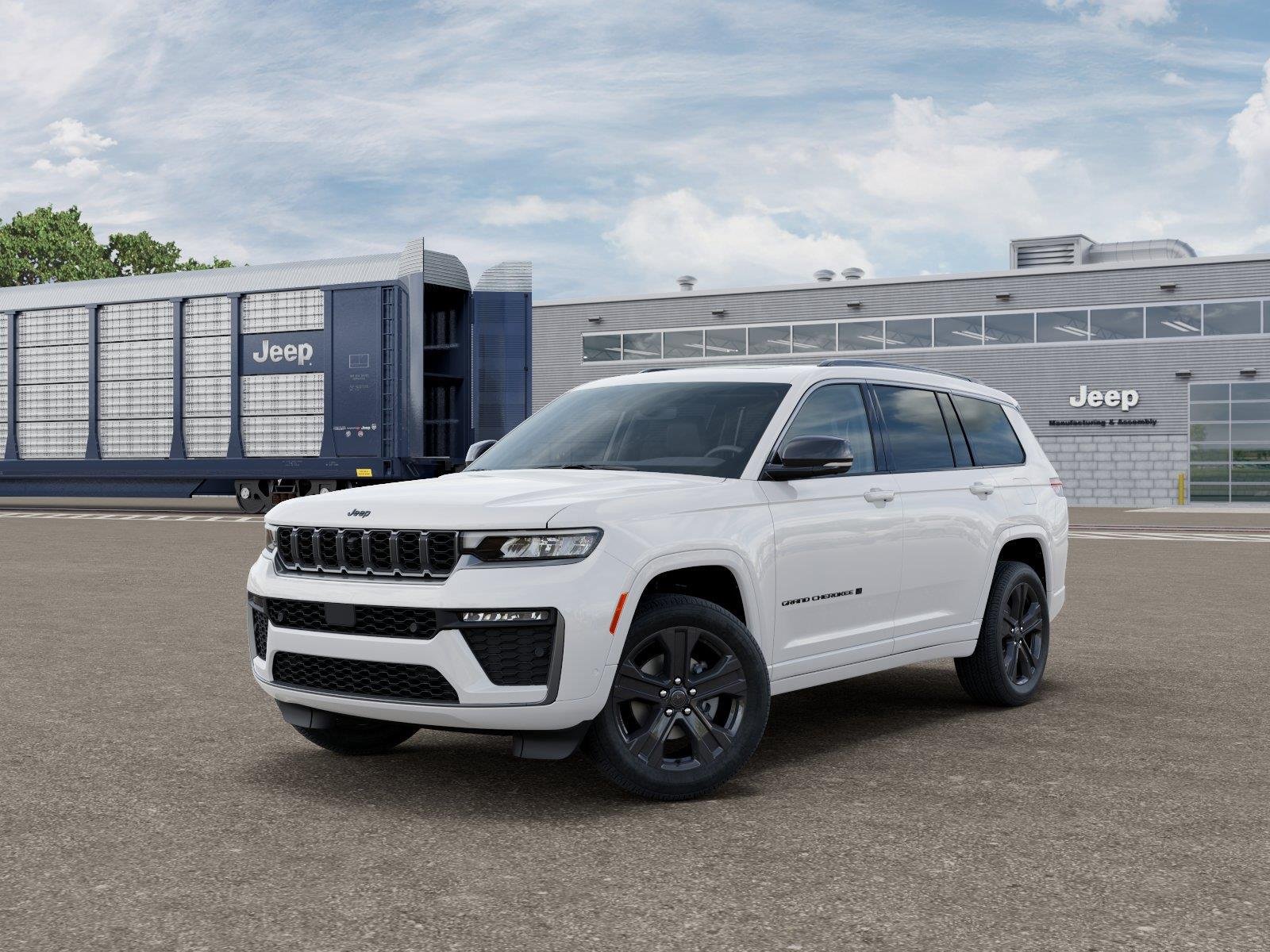 New 2027 Bright White Clear-Coat Paint Jeep Limited Reserve image 1