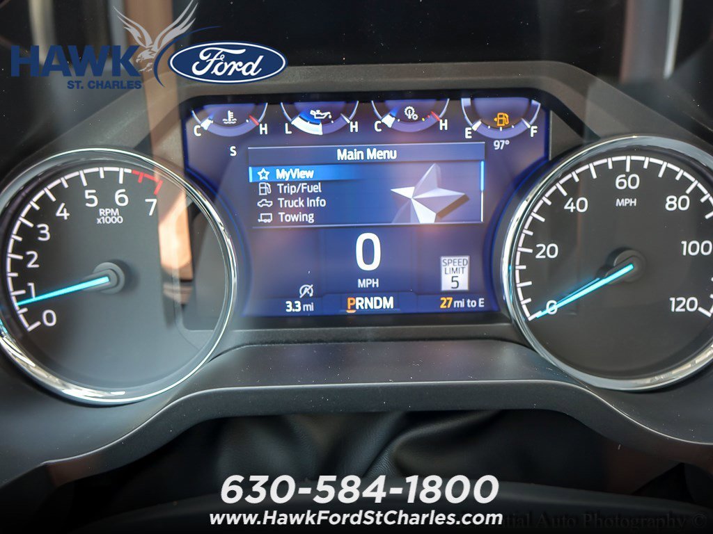New 2023 Agate Black Metallic Ford XLT image 13