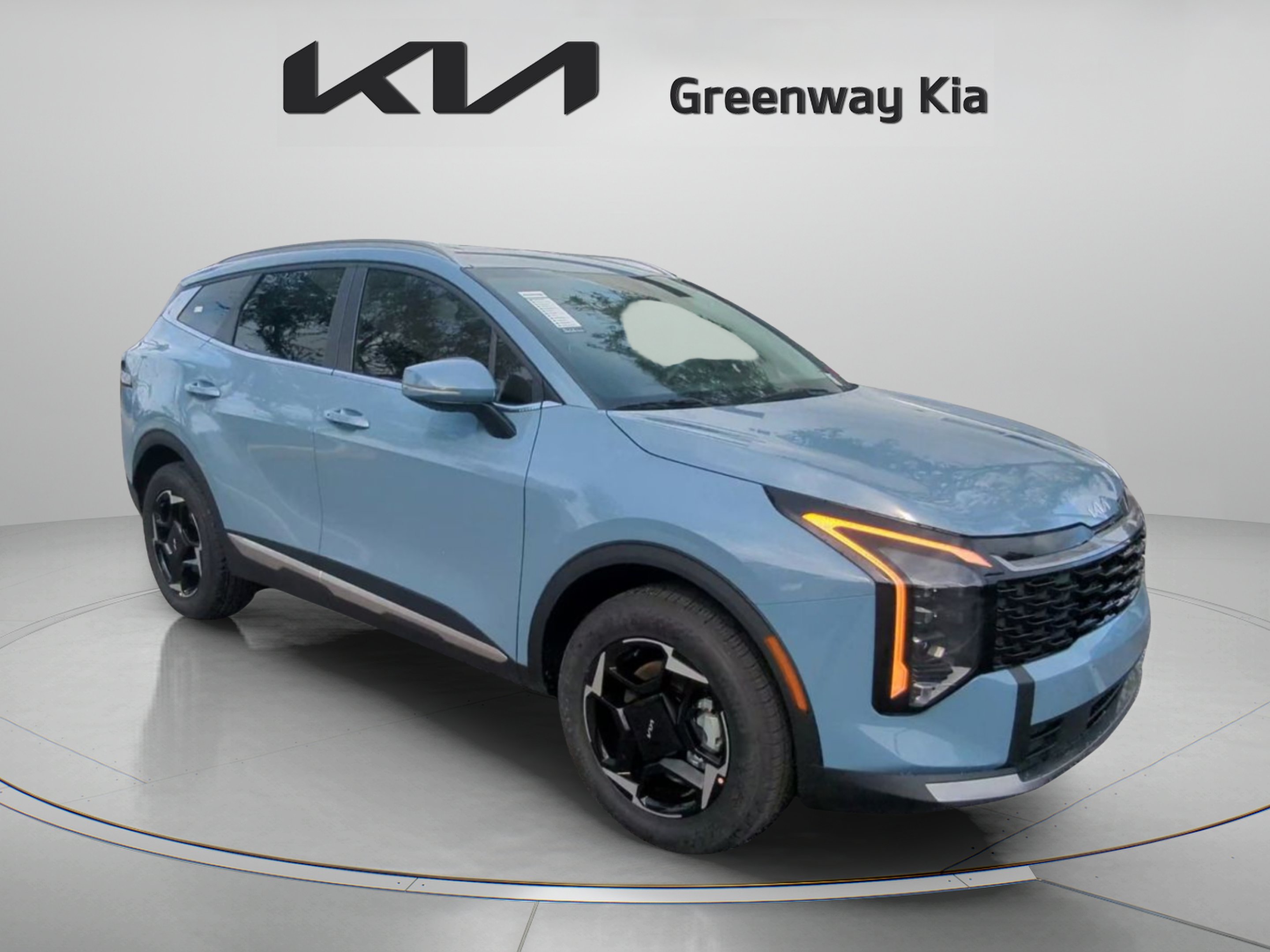 New 2027 Heritage Blue Kia EX image 2