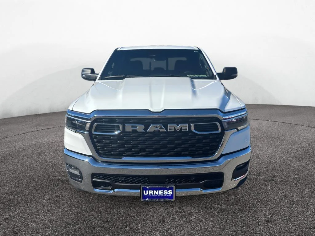 Used 2025 Bright White Clearcoat Ram Big Horn image 3