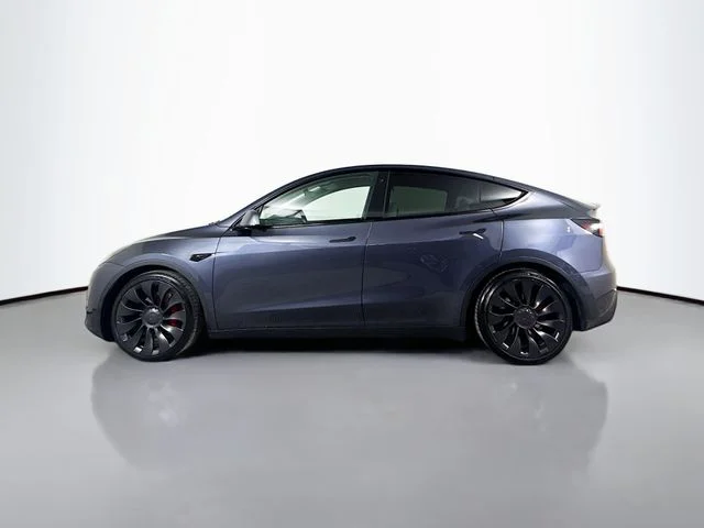 Used 2022 Gray Tesla Performance image 8