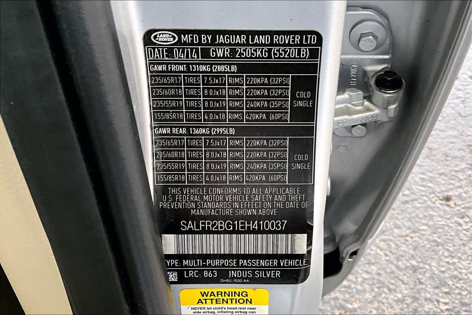 Used 2014 Indus Silver Land Rover  image 35