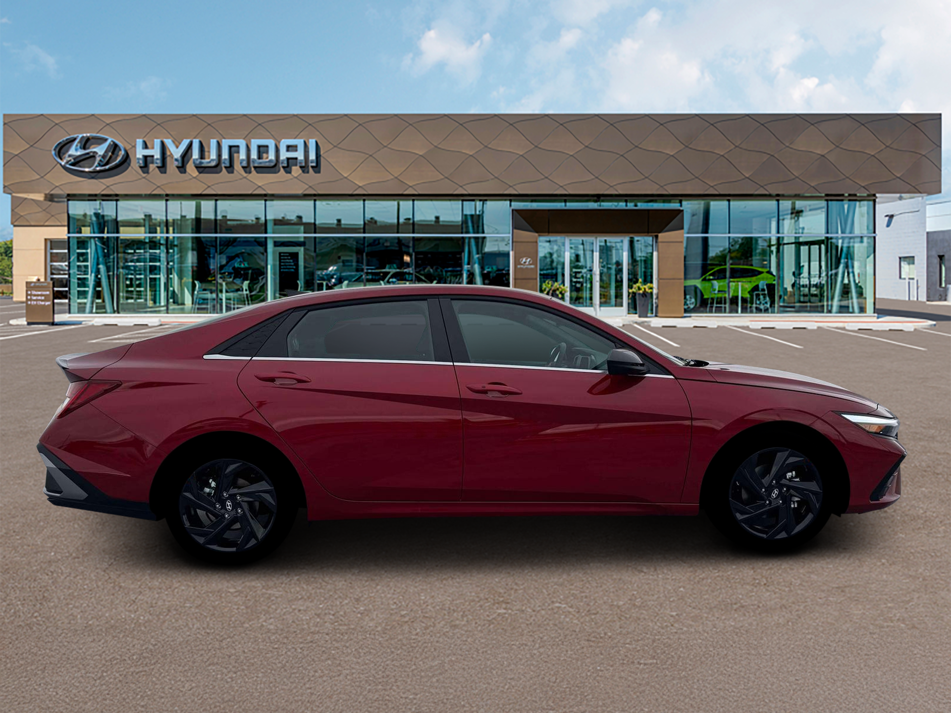 New 2026 Red Hyundai SEL Sport Premium image 9