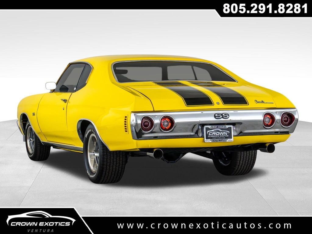Used 1972 Yellow CHEVROLET SS image 5