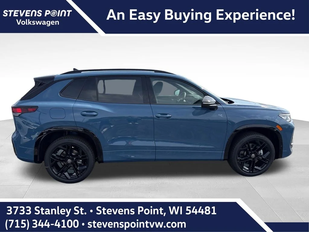 New 2026 Monterey Blue Pearl Volkswagen 2.0T SE R-Line Black image 6