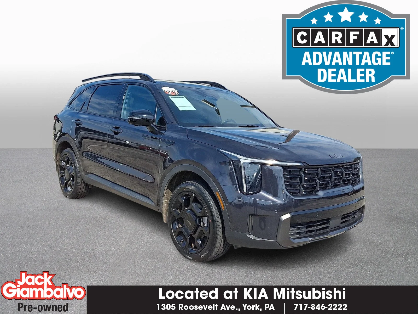 Certified Used 2025 Gray Kia X-Line SX Prestige image 1