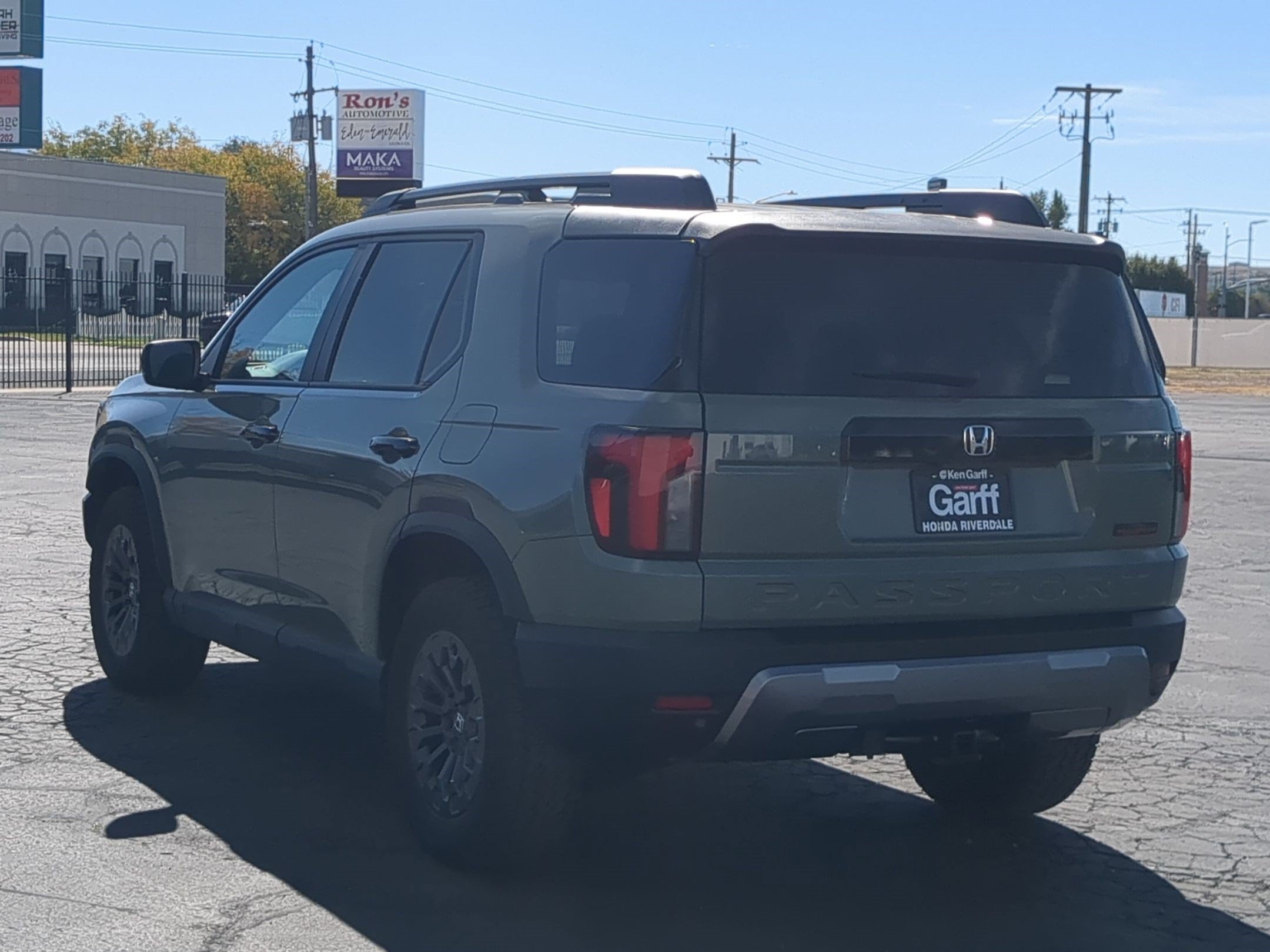 New 2026 Ash Green Metallic Honda TrailSport image 5