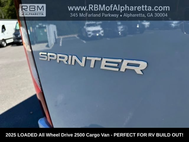 New 2025 Silver Gray Mercedes-Benz 2500 High Roof All Wheel Drive with 144 Wheel Base image 44