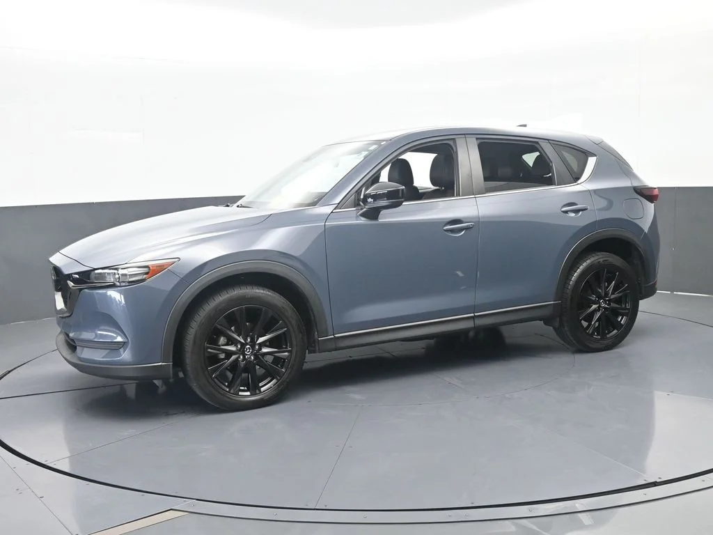 Used 2021 Polymetal Gray Mazda Carbon Edition image 2