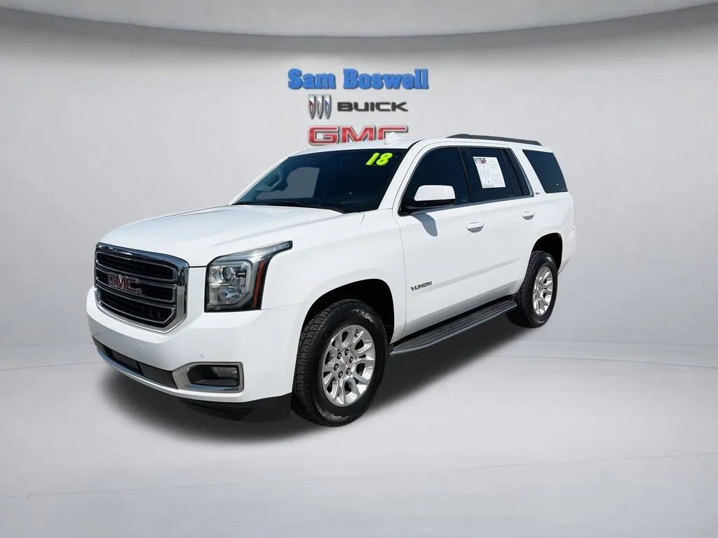 Certified Used 2018 SUMMIT WHITE GMC SLT image 5