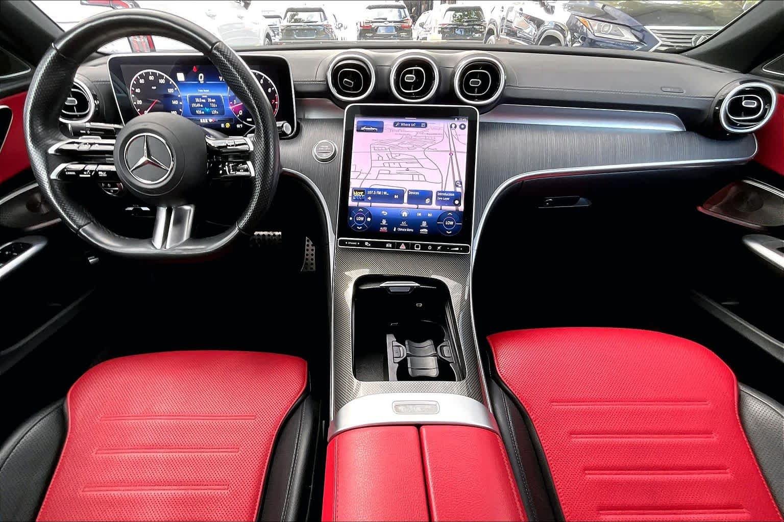 Certified Used 2023 Polar White Mercedes-Benz C 300 image 16