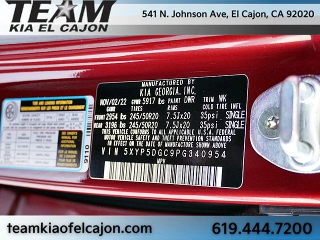 Certified Used 2023 Red Kia SX Prestige AWD image 38