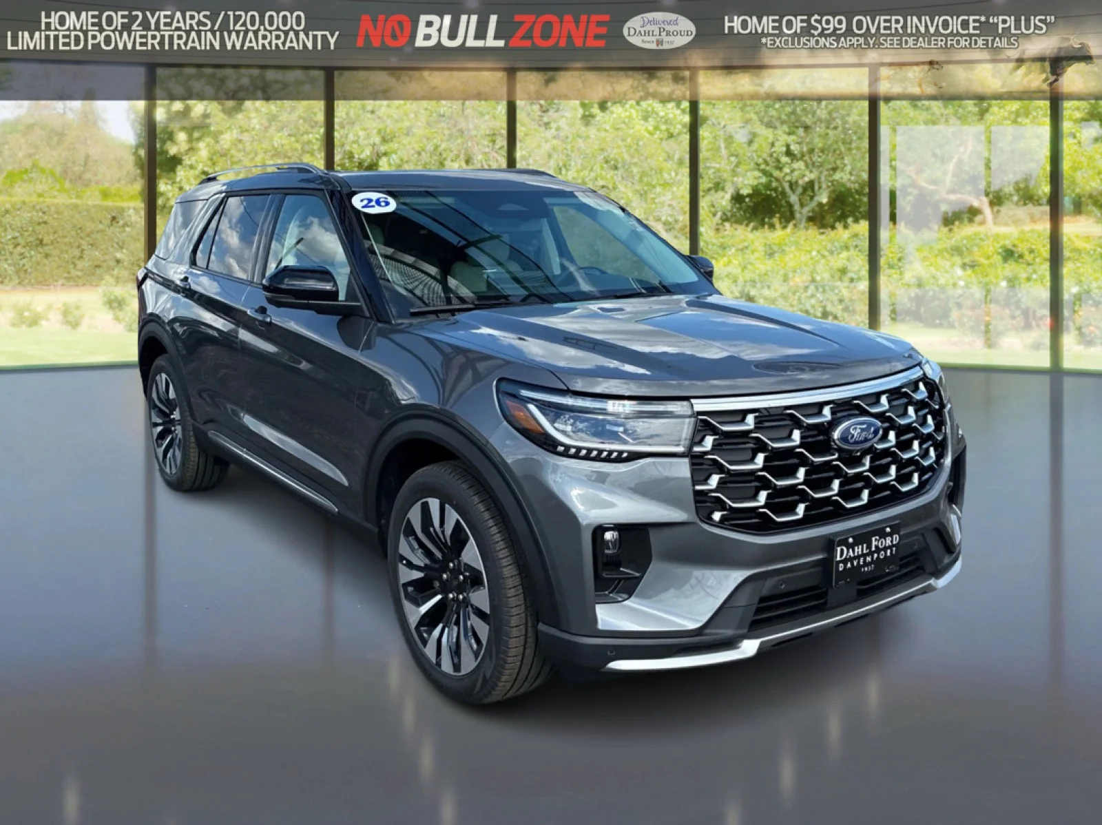 New 2026 Carbonized Gray Metallic Ford Platinum™ image 7