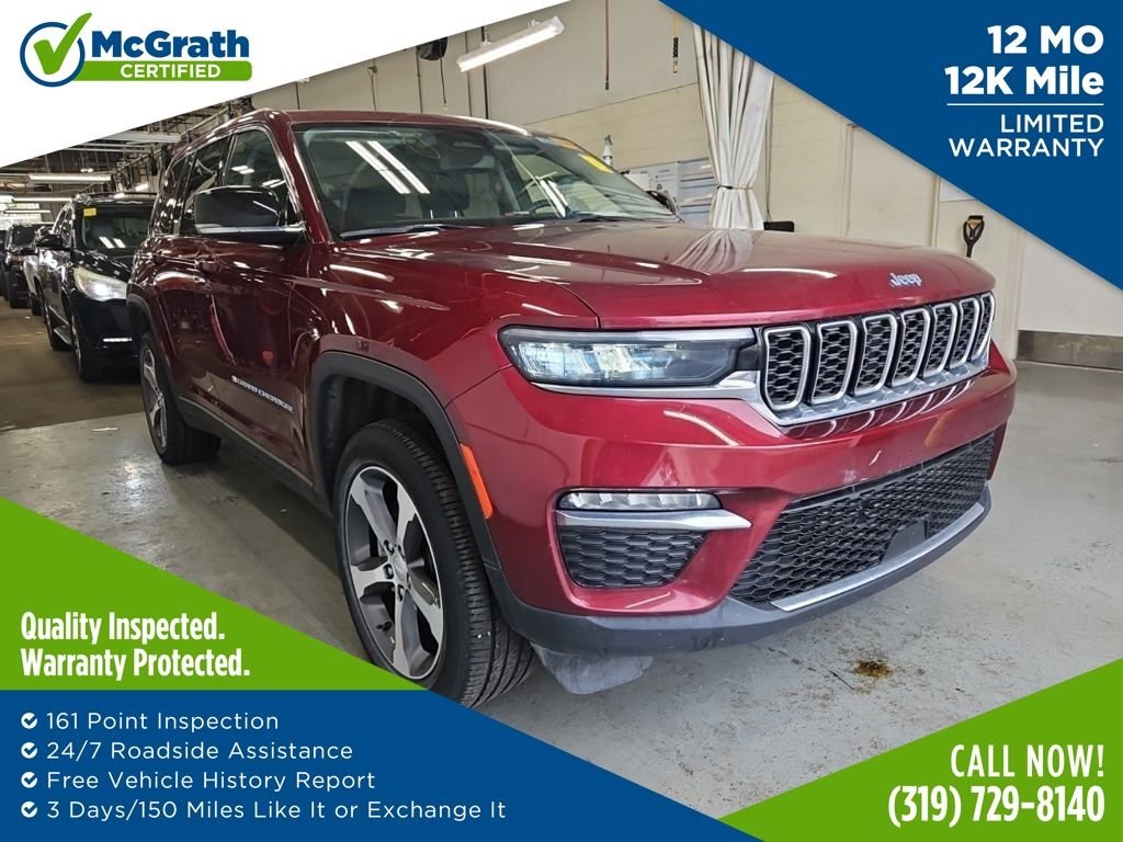 Used 2023 Red Jeep 4xe image 1