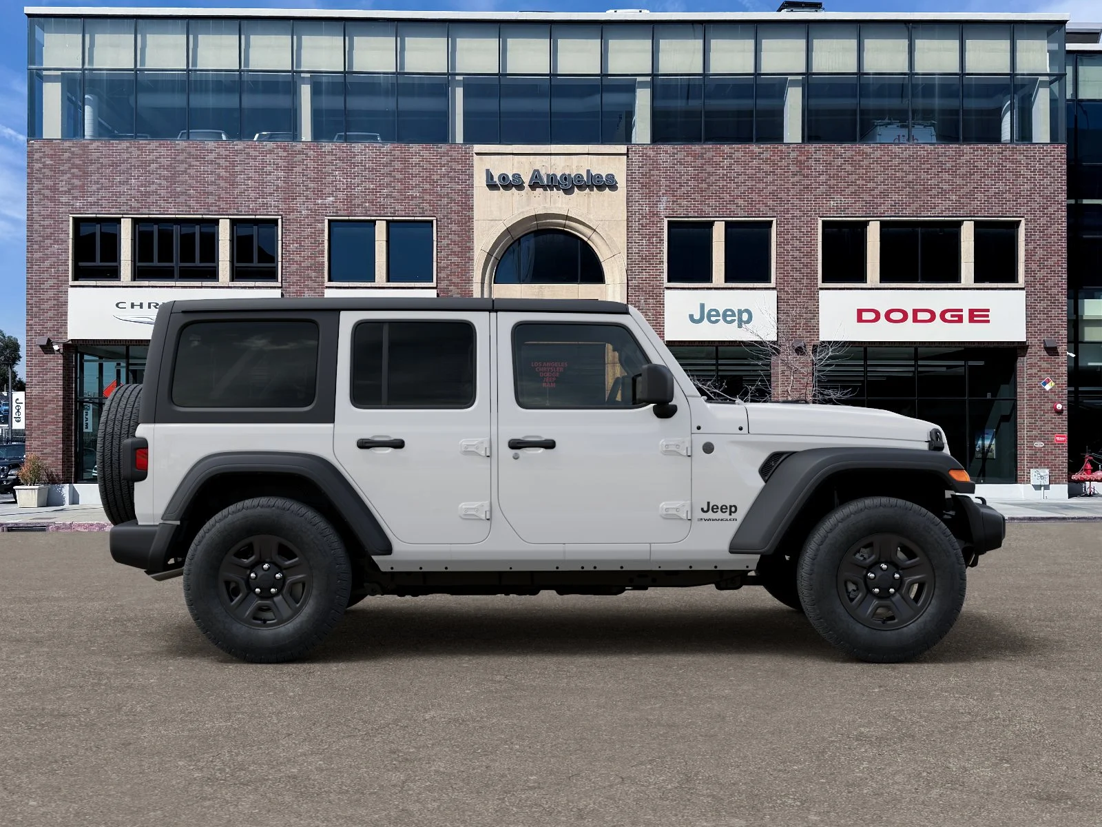 New 2026 Bright White Clearcoat Jeep Sport image 47