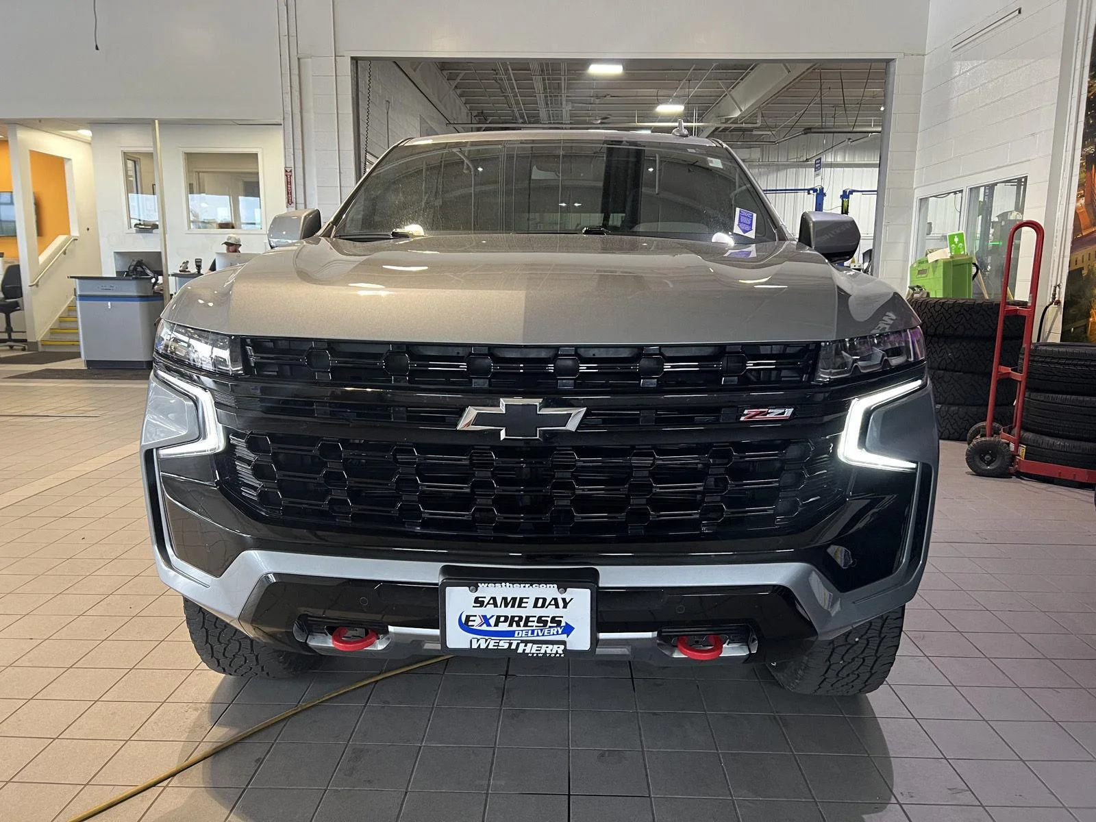 Used 2023 Sterling Gray Metallic Chevrolet Z71 image 2