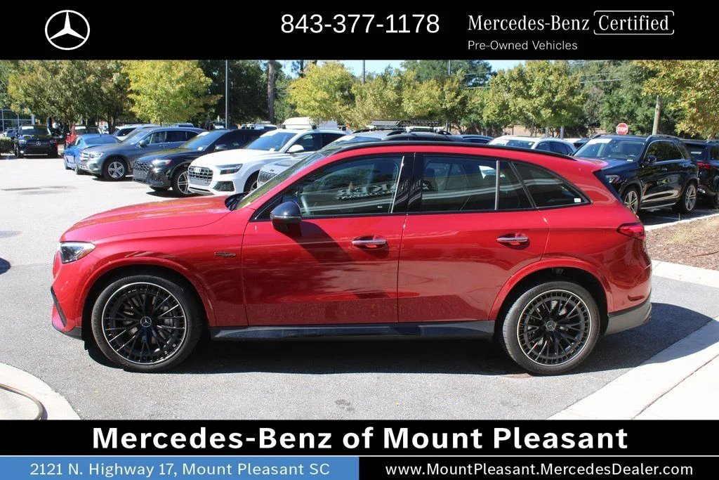 Certified Used 2025 MANUFAKTUR Patagonia Red Metallic Mercedes-AMG GLC 43 AMG® image 14