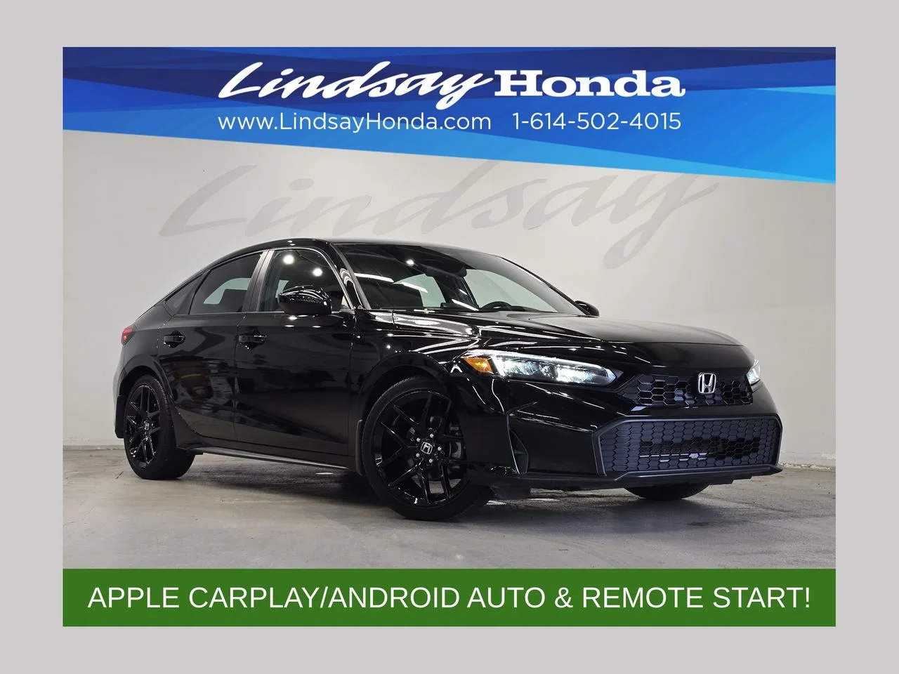 Used 2025 Crystal Black Pearl Honda Sport image 1