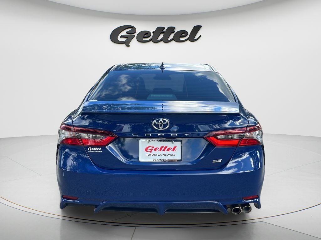 Certified Used 2023 Blue Toyota SE image 6