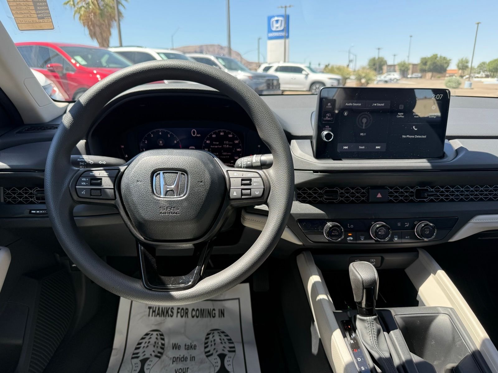 New 2026 Radiant Red Metallic Honda LX image 16