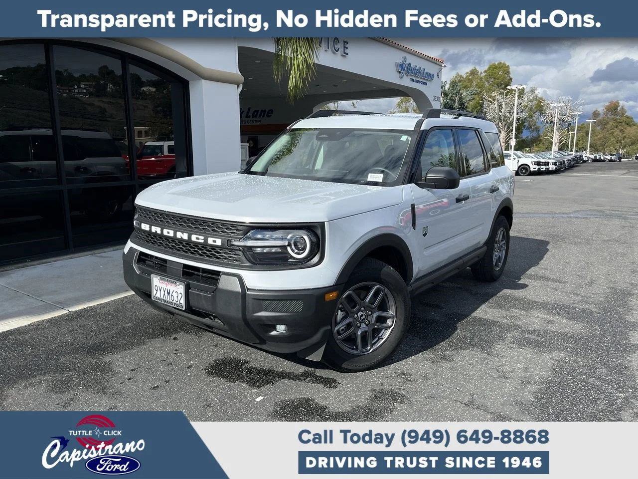 Used 2026 SPACE WHITE METAL Ford Big Bend image 1