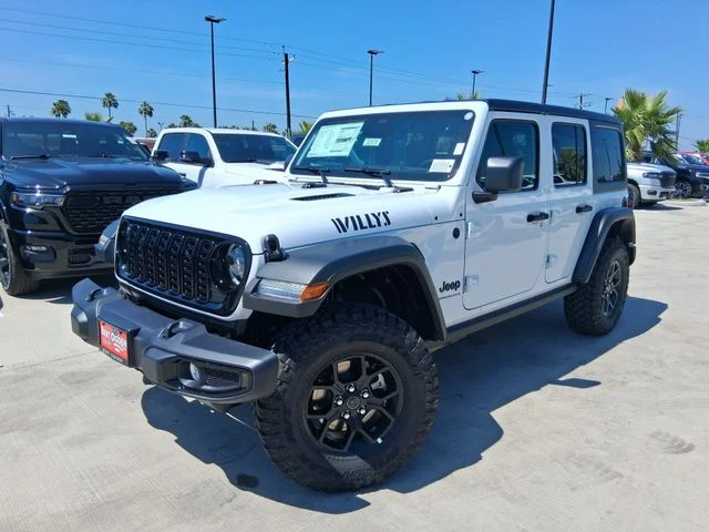 New 2026 Bright White Clear-Coat Exterior Paint Jeep Willys image 3