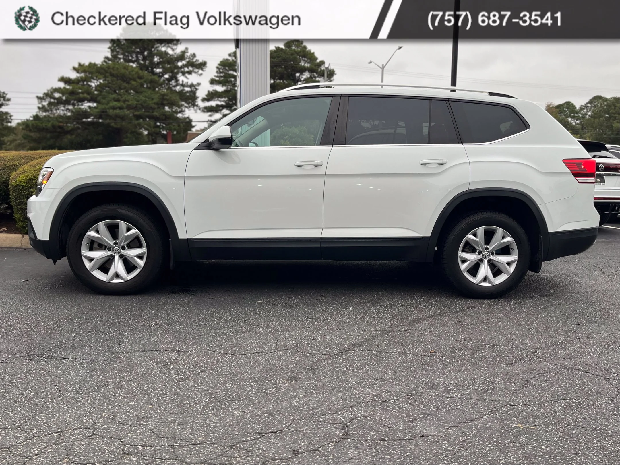 Used 2019 Pure White Volkswagen 2.0T S image 4