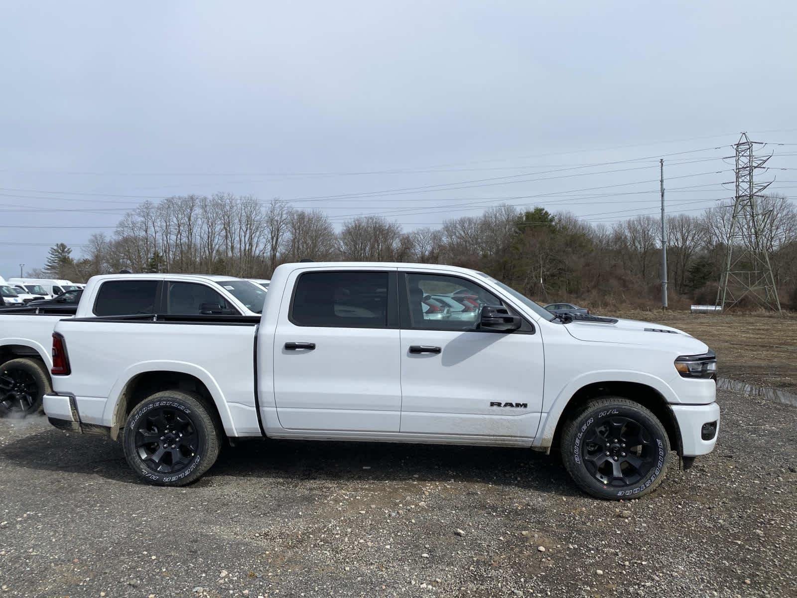 New 2026 Bright White Clear-Coat Exterior Paint RAM Big Horn image 2