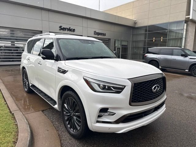 Used 2021 White INFINITI Premium Select image 4