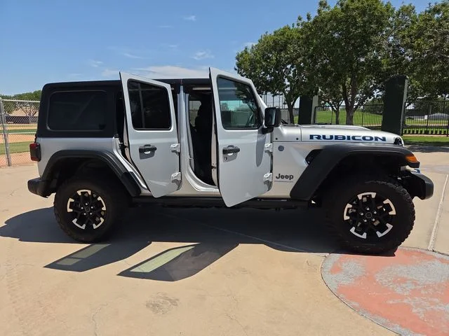 Used 2024 Silver Jeep Rubicon 4xe image 2