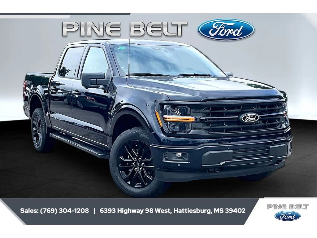 New 2026 Antimatter Blue Metallic Ford XLT image 1
