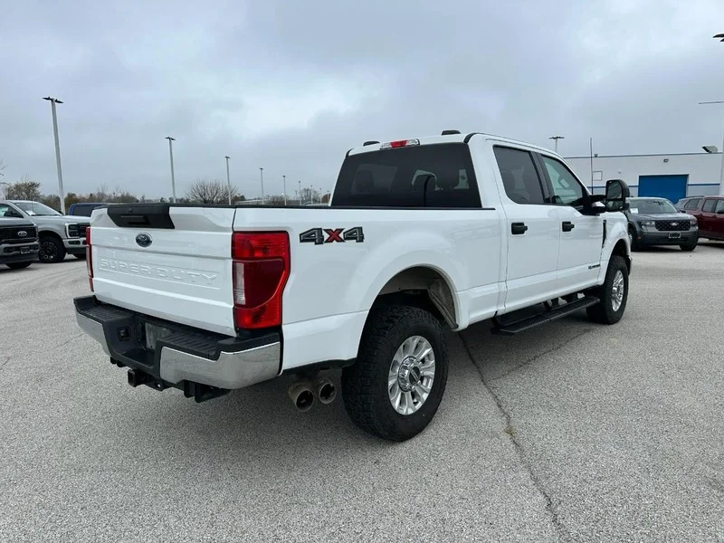 Certified Used 2022 Oxford White Ford XL 4WD Crew Cab 6.75