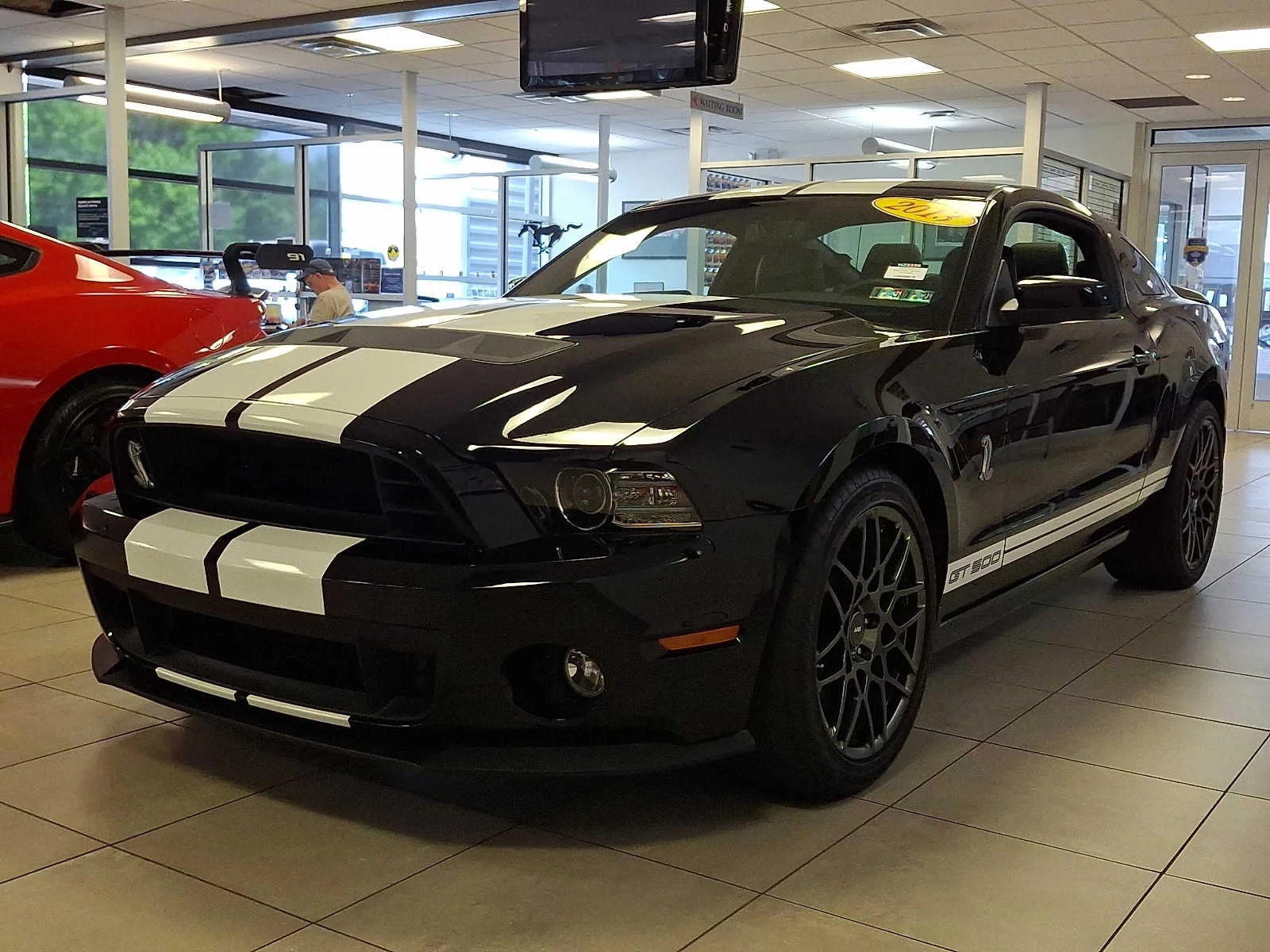 Used 2013 Black Ford Shelby GT500 image 3