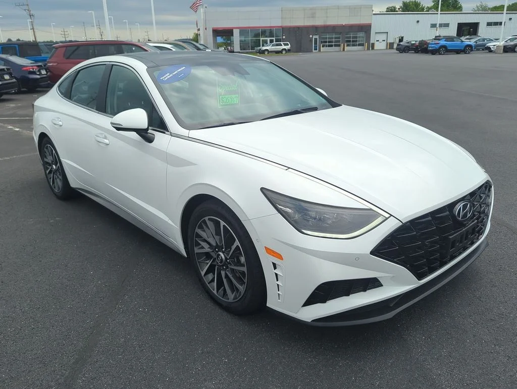 Certified Used 2023 White Hyundai Limited image 1