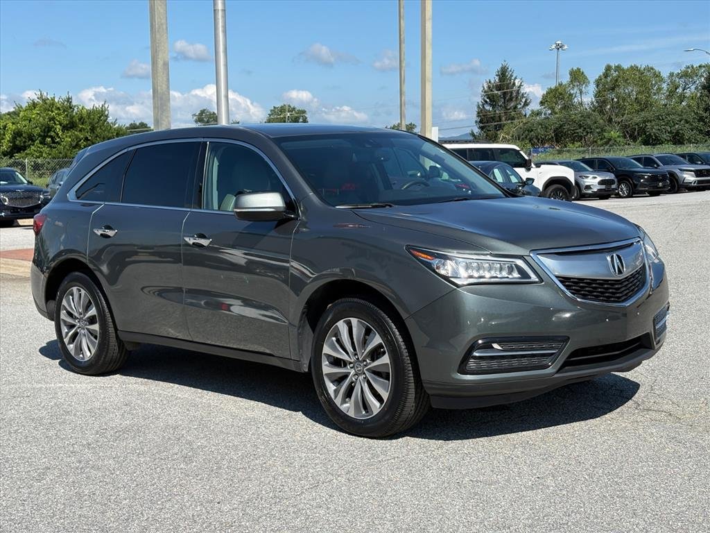 Used 2014 Acura MDX Technology Package with VIN 5FRYD4H48EB043661 for sale in Fletcher, NC