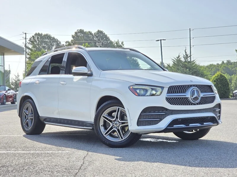 Used 2020 Polar White MERCEDES-BENZ GLE 350 4MATIC® SUV image 8