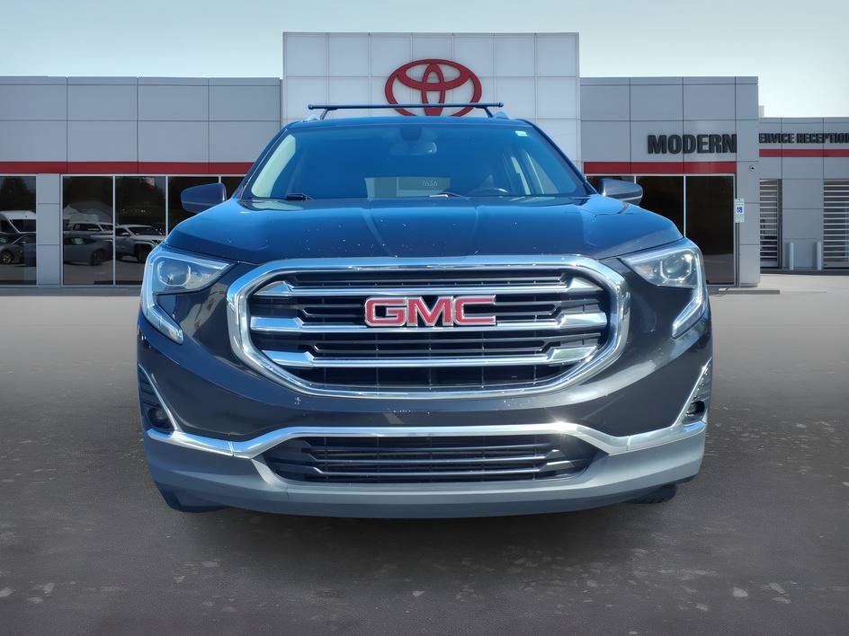 Used 2019 Ebony Twilight Metallic GMC SLT image 10