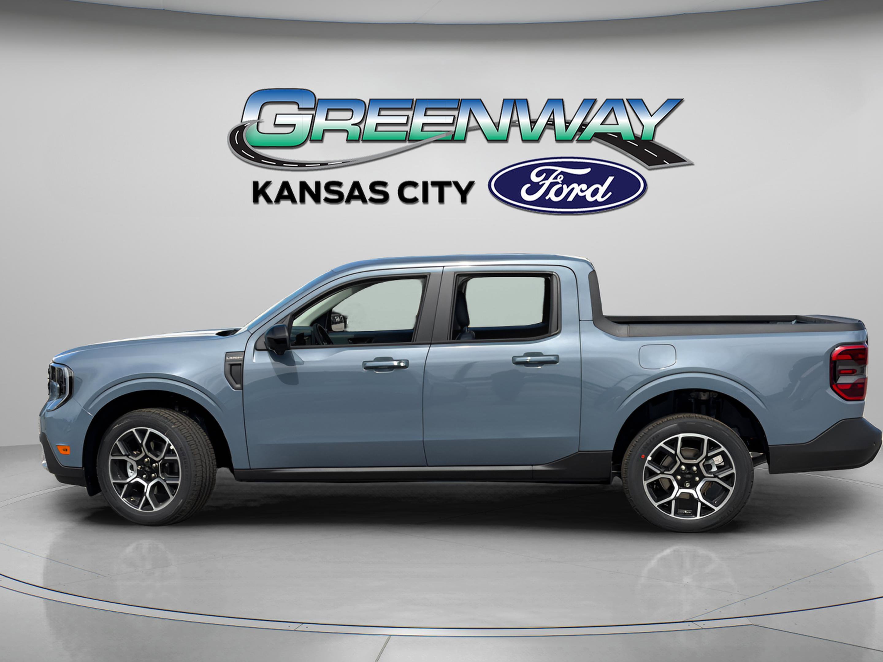 New 2026 Azure Gray Metallic Tri-Coat Ford Lariat® image 4