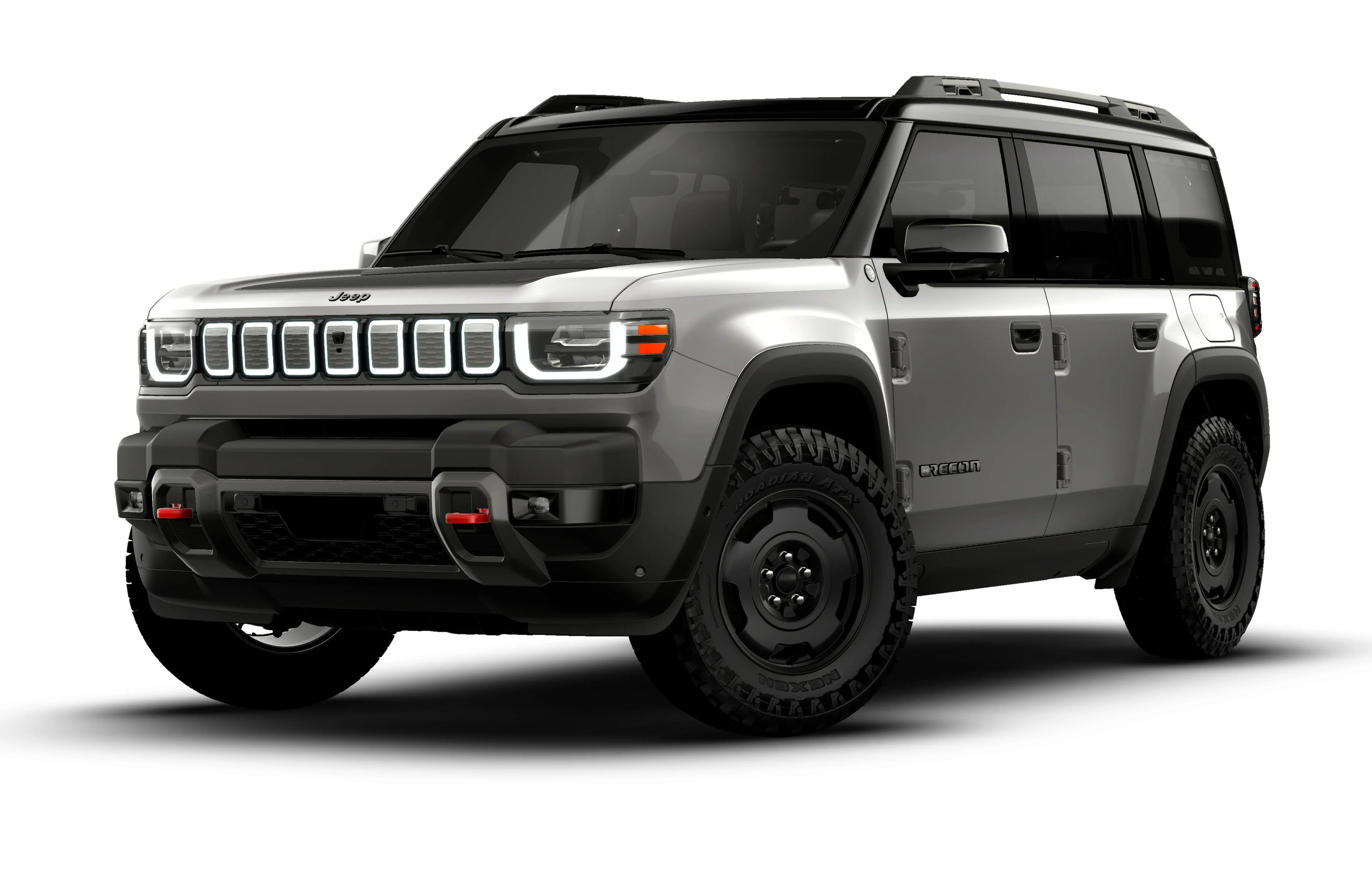 New 2026 Ceramic Gray Clear-Coat Exterior Paint Jeep Moab image 1